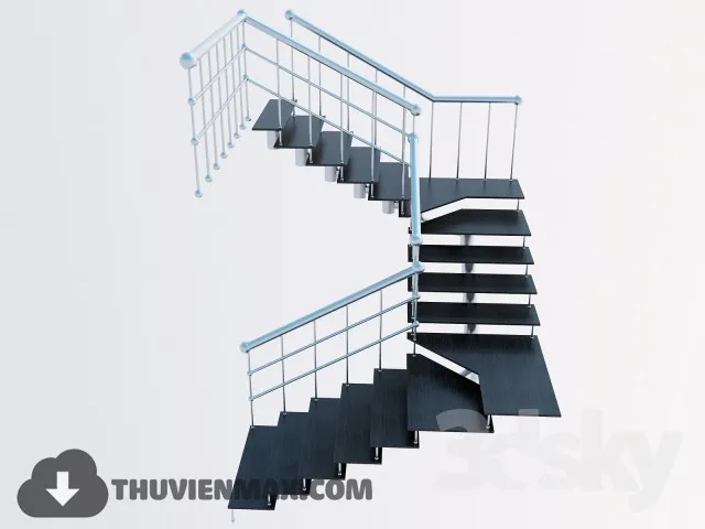 Decoration 3D Models – Staircase 022