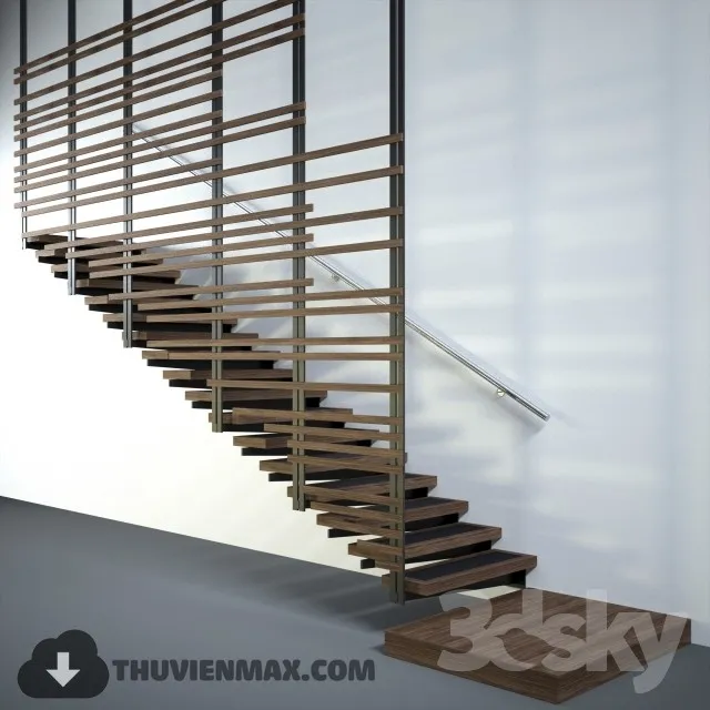 Decoration 3D Models – Staircase 023