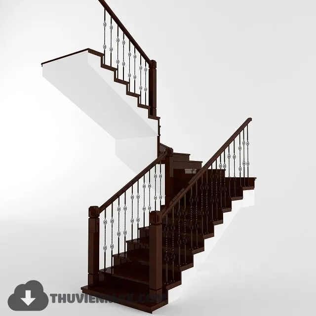 Decoration 3D Models – Staircase 027