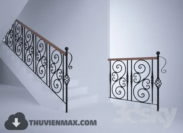 Decoration 3D Models – Staircase 029