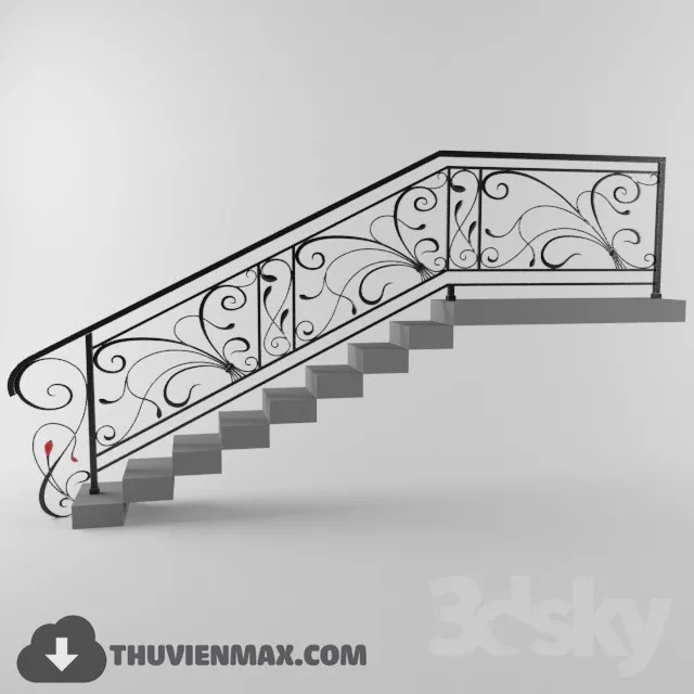 Decoration 3D Models – Staircase 032