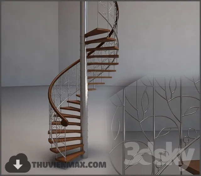 Decoration 3D Models – Staircase 037