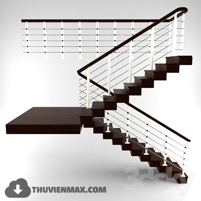 Decoration 3D Models – Staircase 041