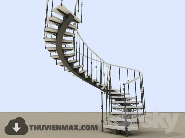Decoration 3D Models – Staircase 046