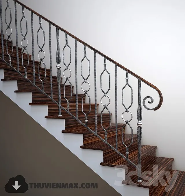 Decoration 3D Models – Staircase 048