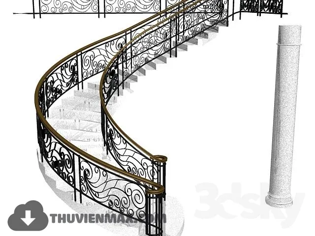 Decoration 3D Models – Staircase 065