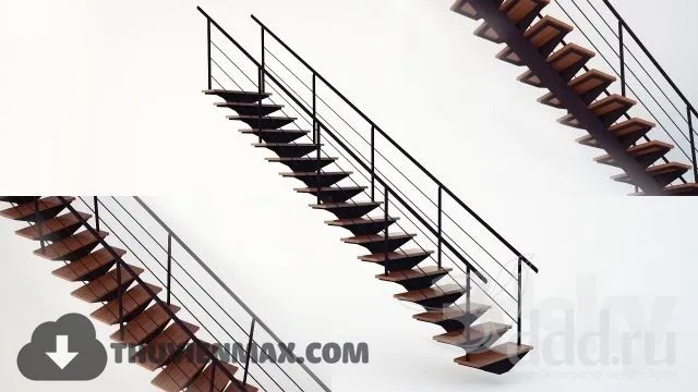 Decoration 3D Models – Staircase 084