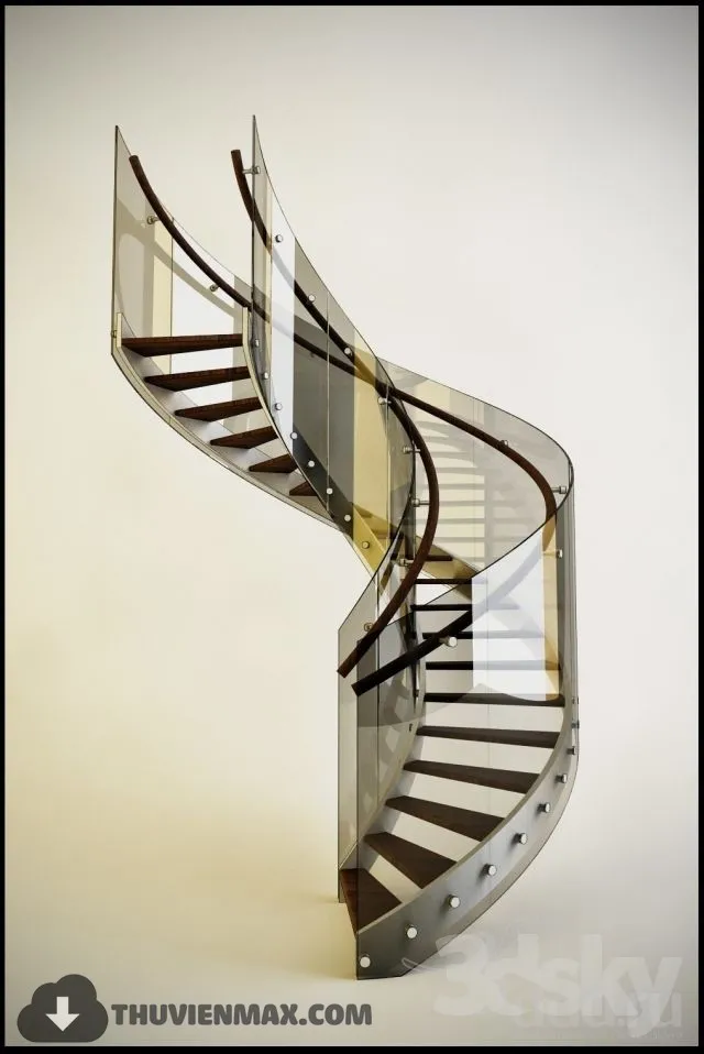 Decoration 3D Models – Staircase 086