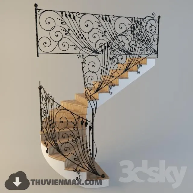 Decoration 3D Models – Staircase 103