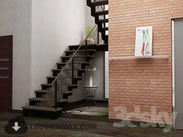 Decoration 3D Models – Staircase 108