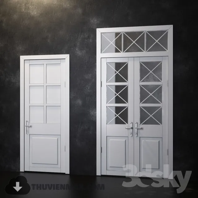 Decoration 3D Models – Window & Door 009