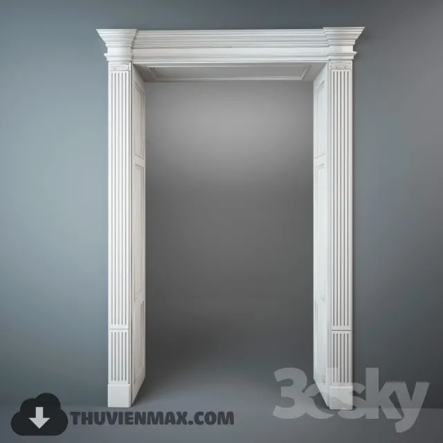 Decoration 3D Models – Window & Door 010