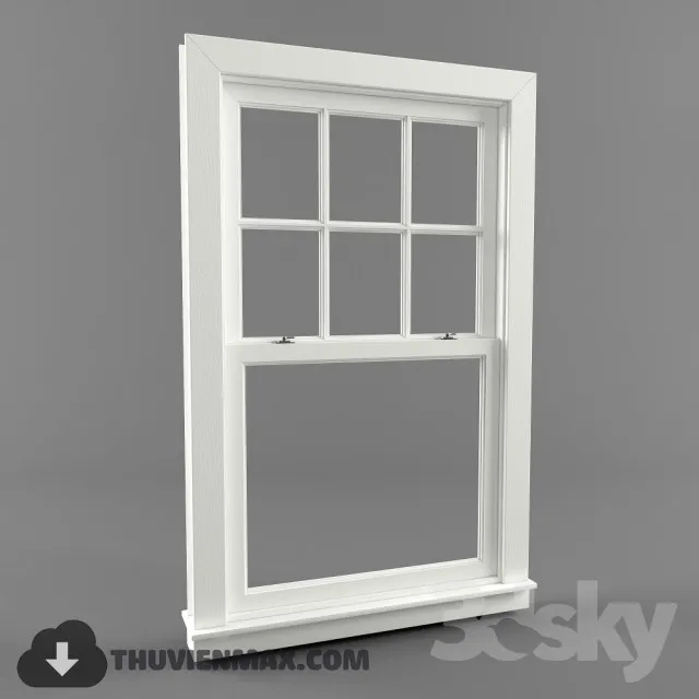 Decoration 3D Models – Window & Door 012