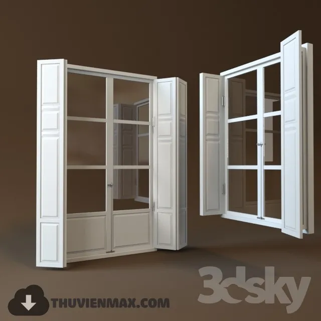 Decoration 3D Models – Window & Door 020