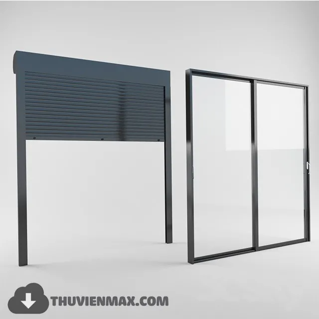 Decoration 3D Models – Window & Door 021