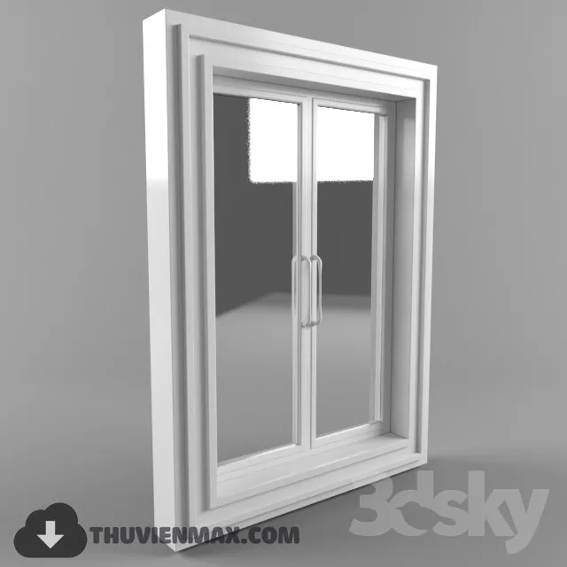 Decoration 3D Models – Window & Door 024