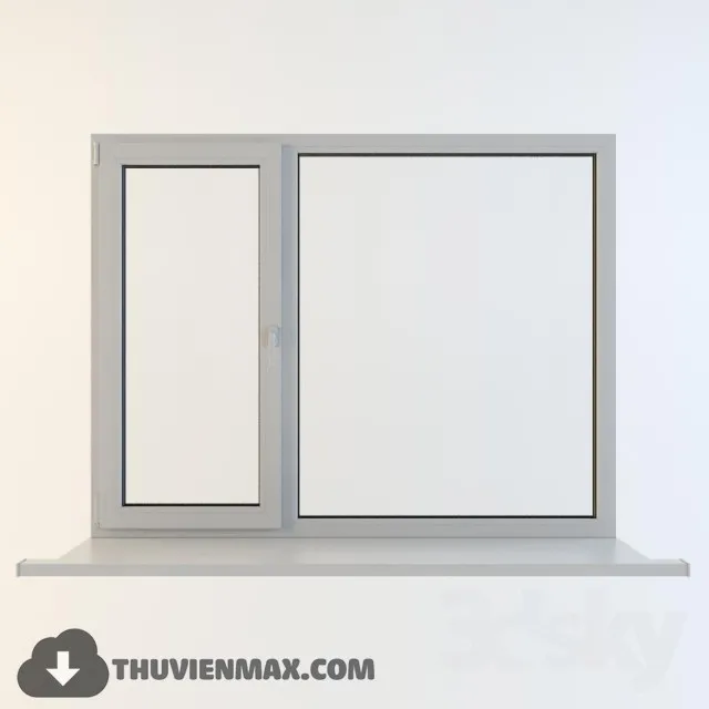 Decoration 3D Models – Window & Door 031