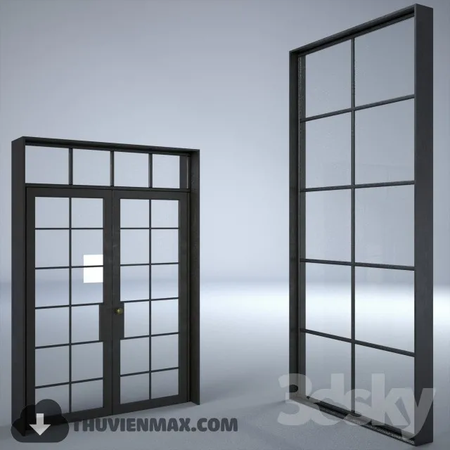 Decoration 3D Models – Window & Door 033