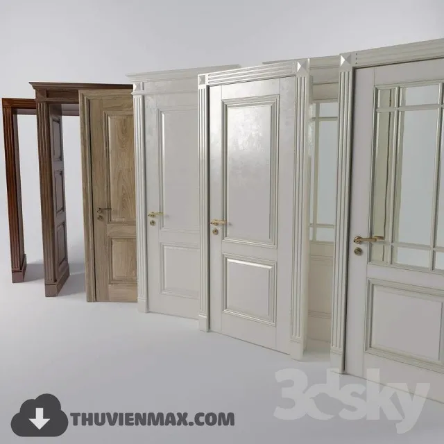 Decoration 3D Models – Window & Door 044