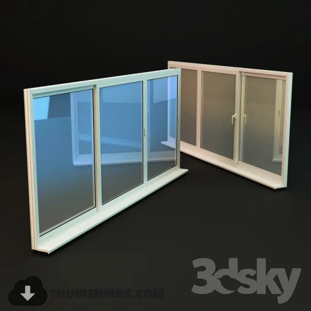 Decoration 3D Models – Window & Door 065