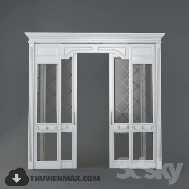 Decoration 3D Models – Window & Door 073