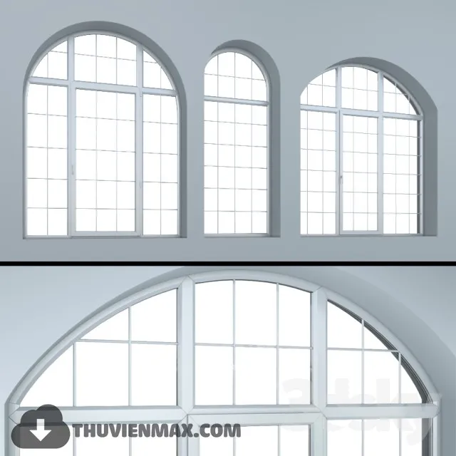 Decoration 3D Models – Window & Door 081