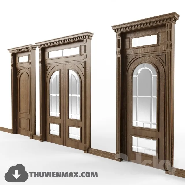 Decoration 3D Models – Window & Door 083