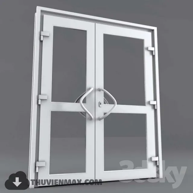 Decoration 3D Models – Window & Door 090