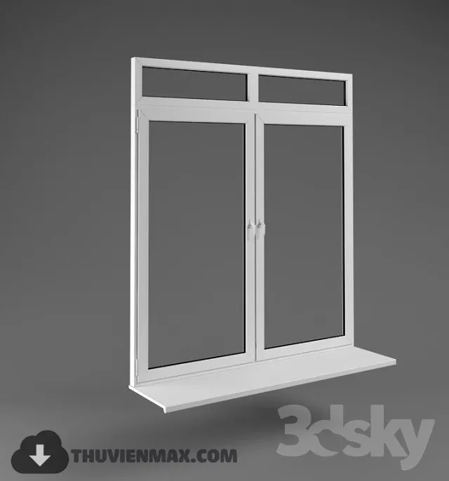 Decoration 3D Models – Window & Door 091