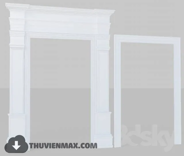 Decoration 3D Models – Window & Door 122
