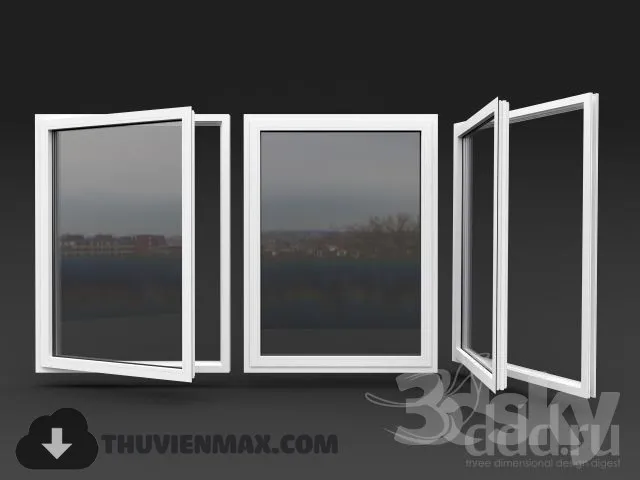 Decoration 3D Models – Window & Door 140