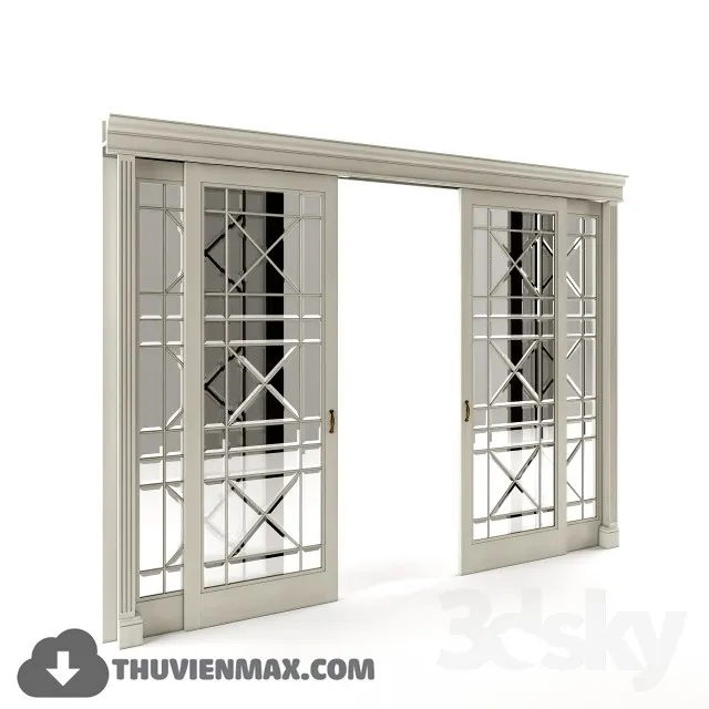 Decoration 3D Models – Window & Door 148