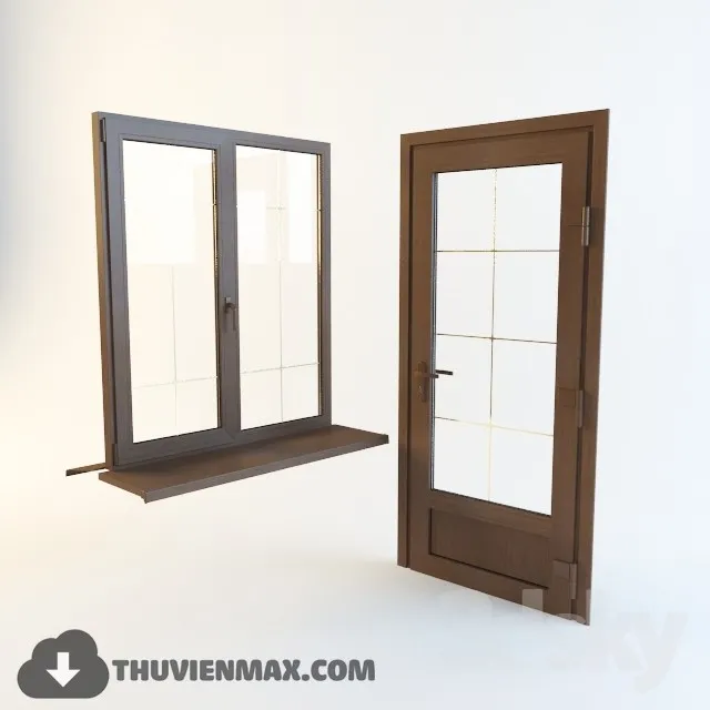 Decoration 3D Models – Window & Door 174
