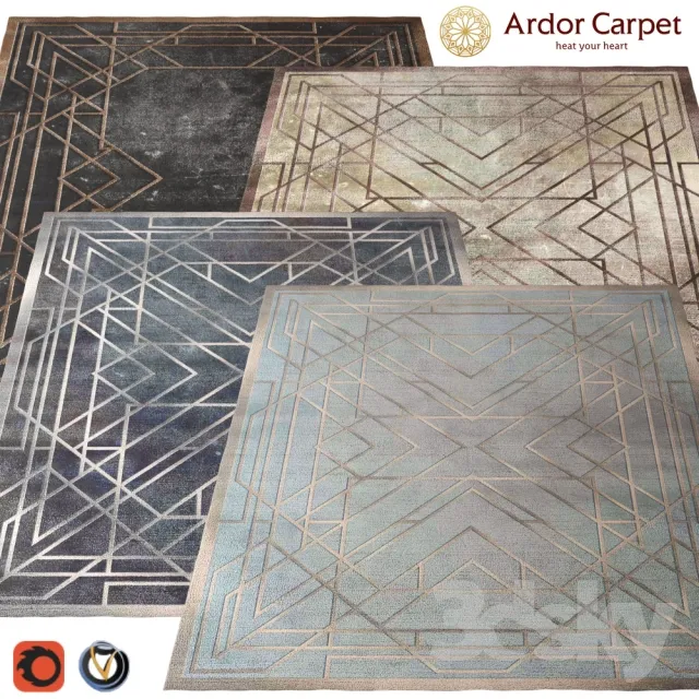 Carpet Ardor (Echelle) 2400h3000 (4 colors) 3DS Max - thumbnail 3