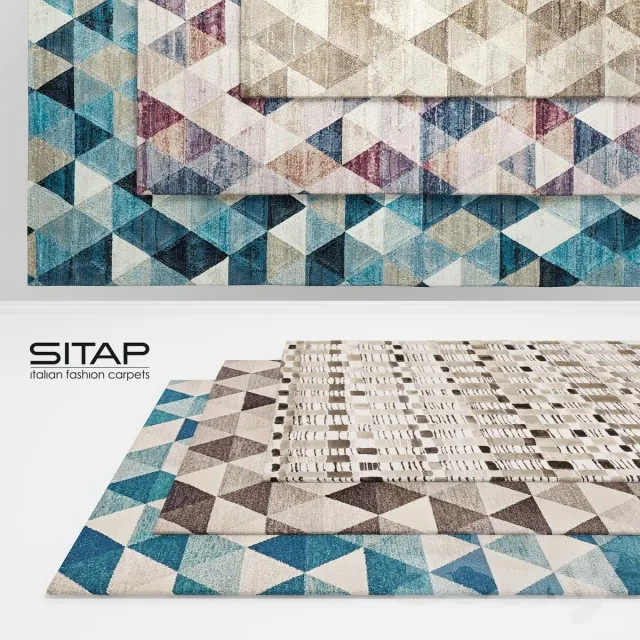 SITAP Teppich Laguna Rugs 3DS Max - thumbnail 3