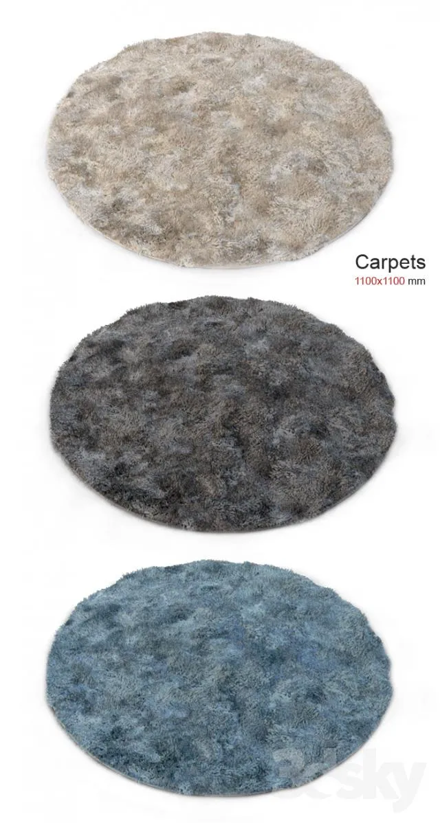 DECORATION – CARPET 3D MODELS – 030