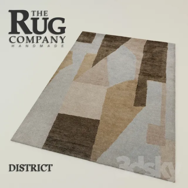 Carpet DISTRICT The Rug Company 3DS Max - thumbnail 3