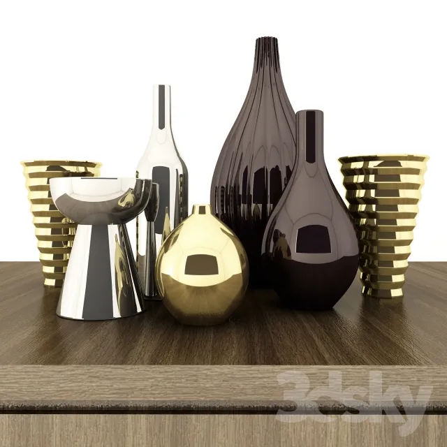 Home Accessories 3DS Max - thumbnail 3