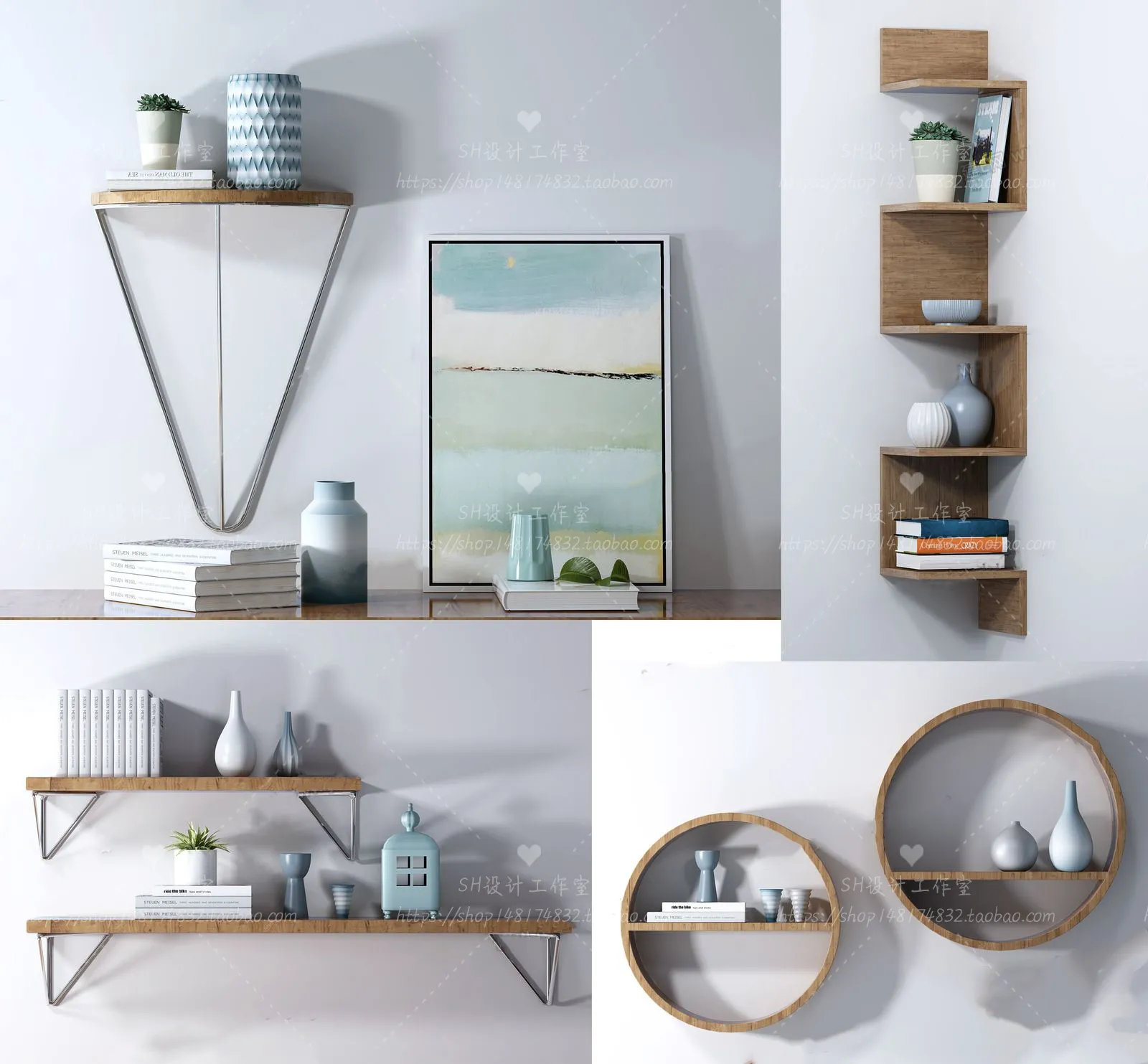 DECORATIVE SET 3D MODELS – 270