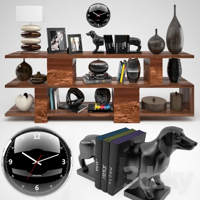 DECORATIVE SET 3D MODELS – 345