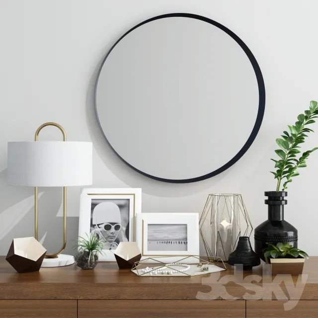 DECORATIVE SET 3D MODELS – 702