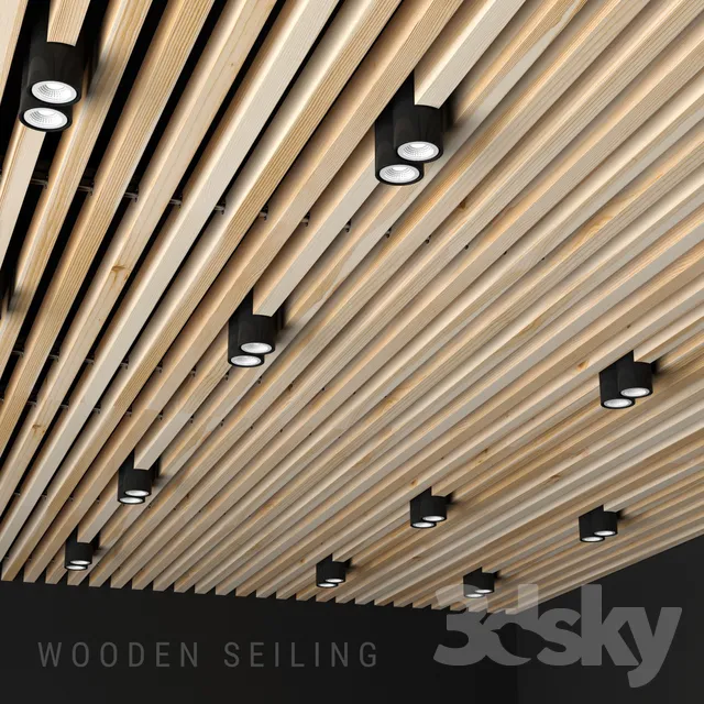 Wooden seiling 3DS Max - thumbnail 3