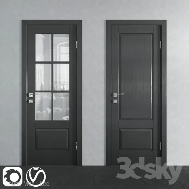 4 Profildoors Xn series interior doors 3DS Max - thumbnail 3