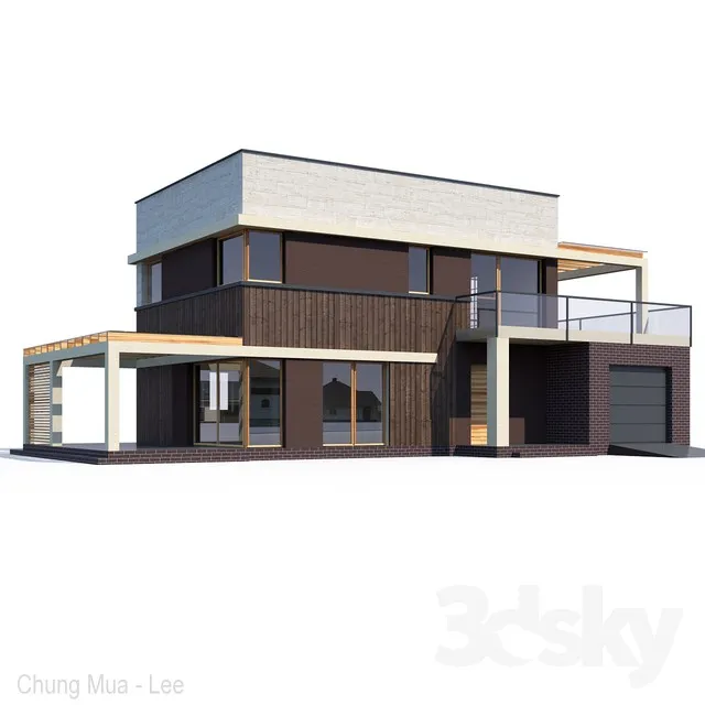 ABS House V151 3DS Max - thumbnail 3