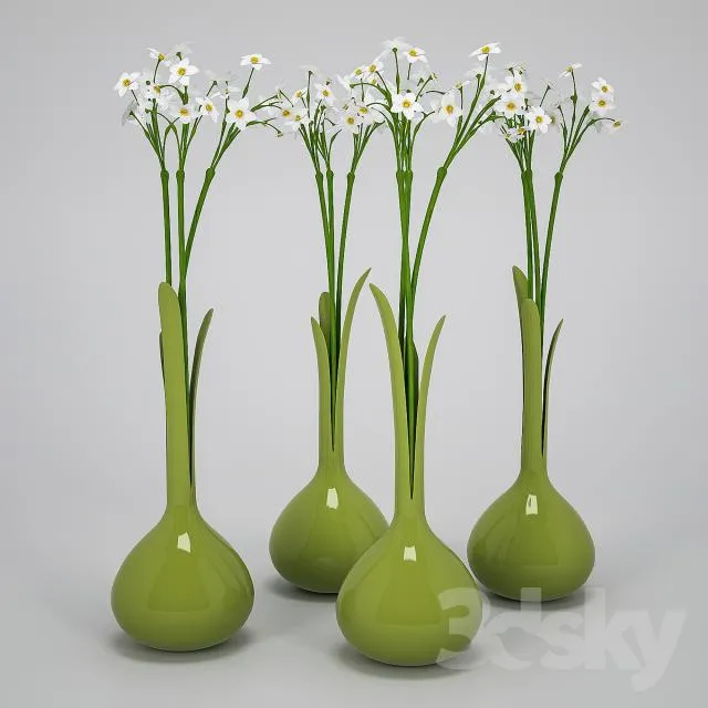 Flowers 3DS Max - thumbnail 3