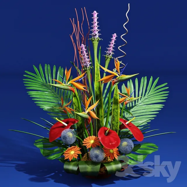 FLOWER – PLANT 3D MODELS – 489