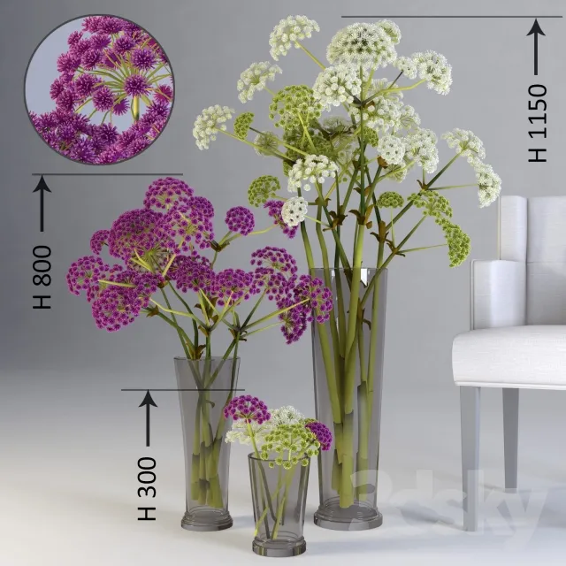 FLOWER – PLANT 3D MODELS – 519