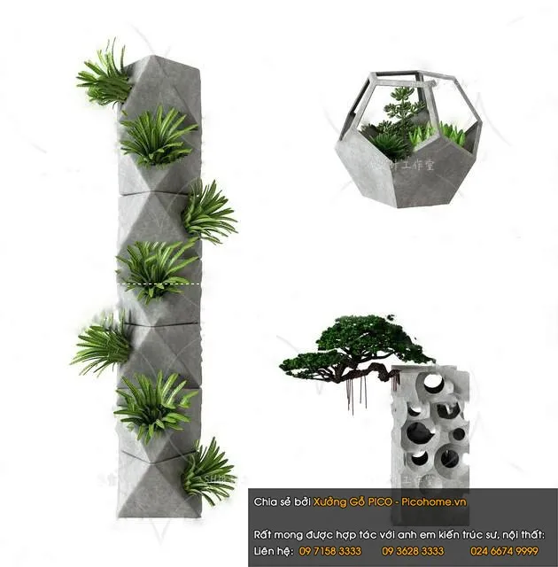 FLOWER – PLANT 3D MODELS – 963