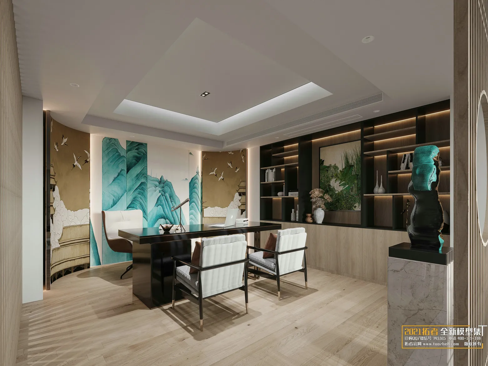 EXTENSION 2021 – 1. LIVING ROOM – 1.2. CHINESE STYLES – 08 – CORONA