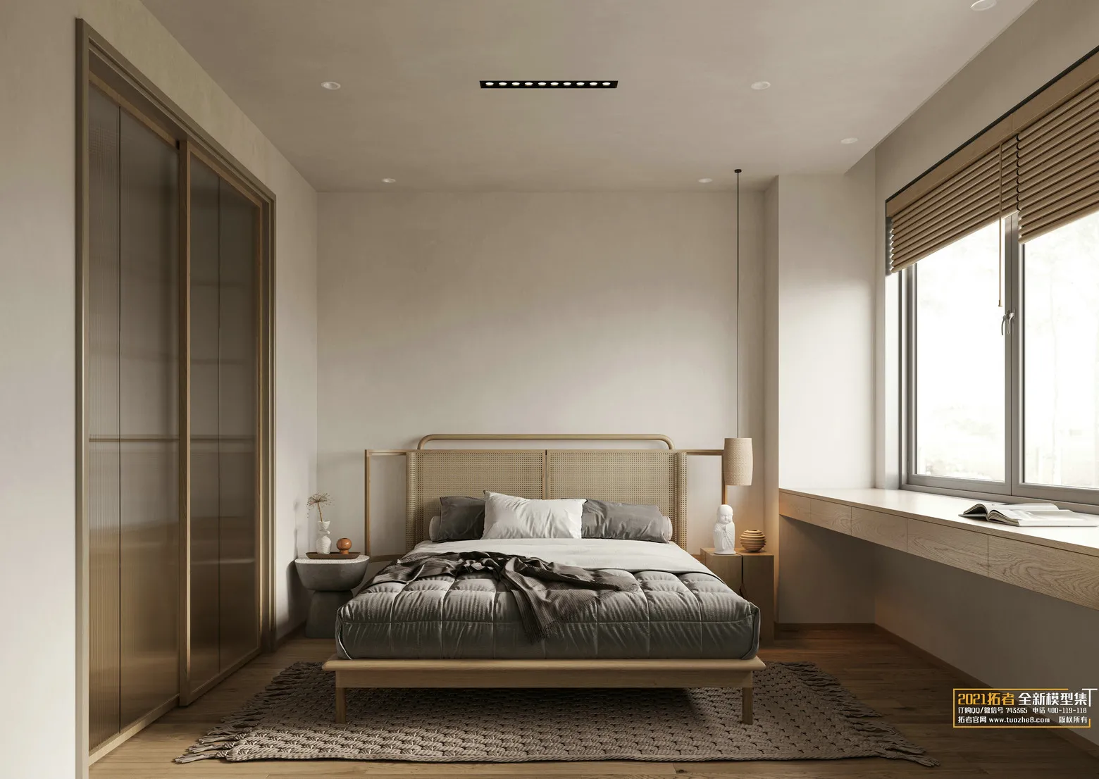 EXTENSION 2021 – 2. BEDROOM – 1.MODERN STYLES – 140 – CORONA